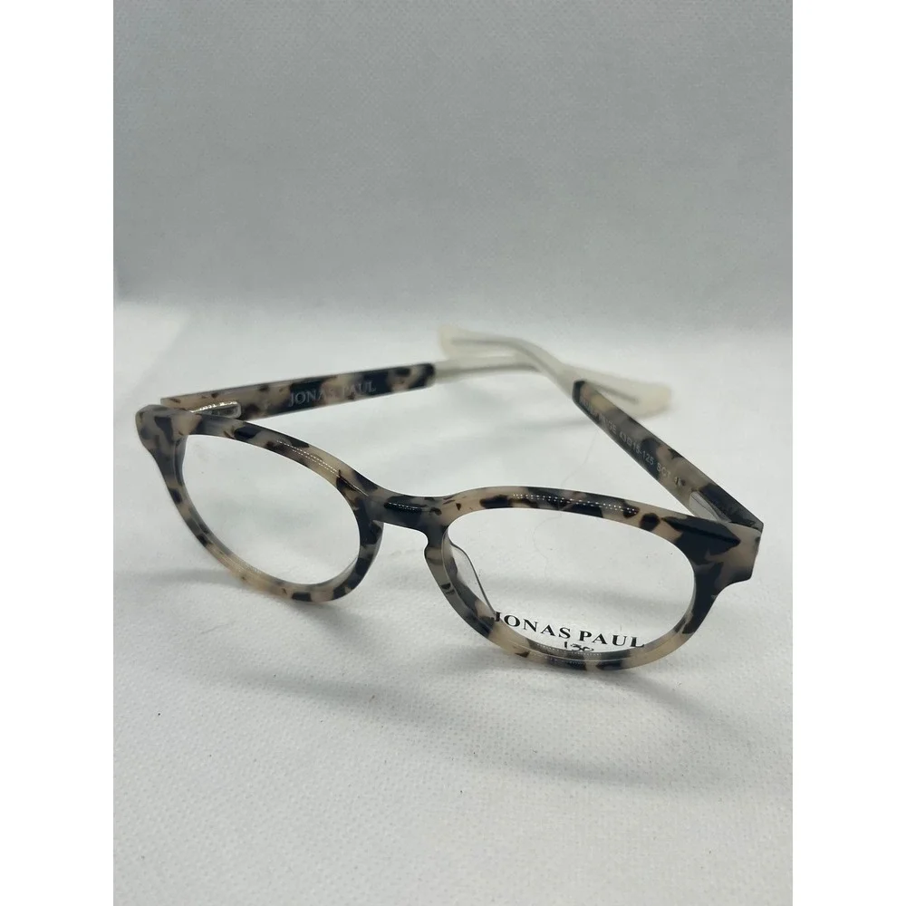 Jonas Paul Paige Kids Tortoise Shell Round Eyeglasses Frames 43-15-125 SCT